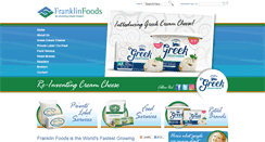 Desktop Screenshot of franklinfoods.com